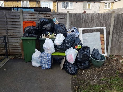 Professional home clearance team at work in Guildford